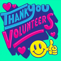 Thank you Volunteers Gif